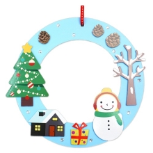 꽁꽁 겨울나라 리스 (5인용)