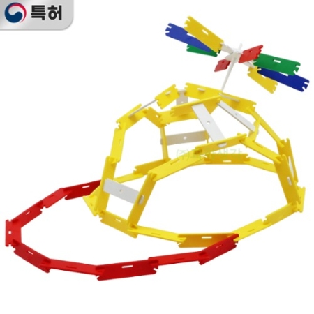창의력 두뇌개발 OTE Block 헬리캡(69pcs)