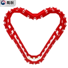 창의력 두뇌개발 OTE Block 하트(90pcs)