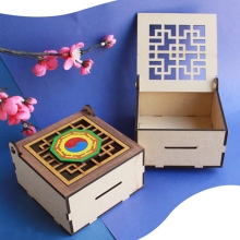 DIY 문양 저금통 상자