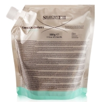 [셀렉티브] 셀렉티브 프로페셔널 데컬러비트 스켈프 탈색제 500g (두피자극 최소화/연핑크색 가루)