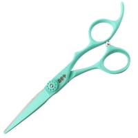 [아키야] 아키야 전문가용 컬러 5.5인치 검날형 블런트 가위(민트) MT 550