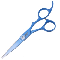 [아키야] 아키야 전문가용 컬러 5.5인치 검날형 블런트 가위(그라디언트 블루) BU 550