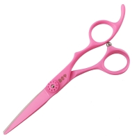 [아키야] 아키야 전문가용 컬러 5.5인치 검날형 블런트 가위(연핑크) BP 550