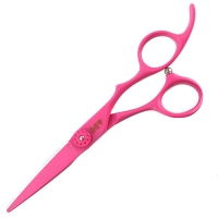[아키야] 아키야 전문가용 컬러 5.5인치 검날형 블런트 가위(핫핑크) PI 550