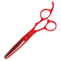 [아키야] 아키야 전문가용 컬러 25발 3홈 가위(레드) R-253