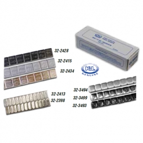 STICK-ON WHEEL WEIGHTS SILVER (SMALL) 32-3494