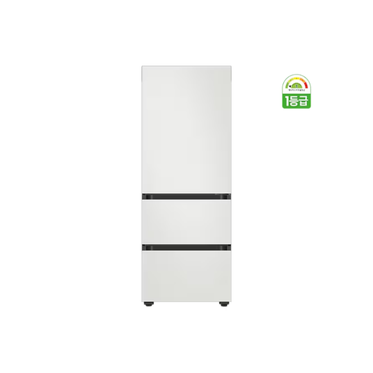 삼성 BESPOKE 김치플러스 3도어 키친핏 313L RQ33DB74B1AP