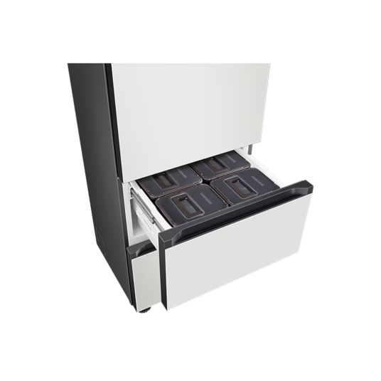 삼성 BESPOKE 김치플러스 3도어 키친핏 313L RQ33DB74B1AP