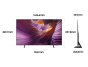 삼성 2025 OLED SF85 163cm KQ65SF85AEXKR 스탠드형