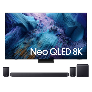 삼성 2025 Neo QLED 8K QNF990 247cm + 11.1.4ch 사운드바 세트 KQ98QNF990-99 스탠드형 리모트 미포함