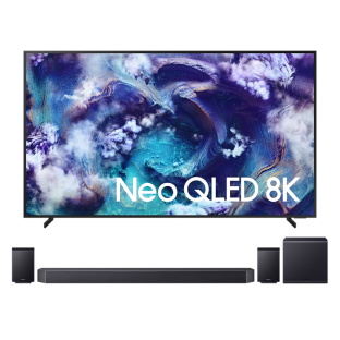 삼성 2025 Neo QLED QNF900 189cm + 9.1.4ch 사운드바 Q930F 세트 KQ75QNF900-9 스탠드형 솔라셀 리모트 미포함
