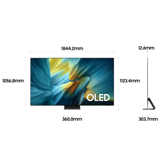 삼성 2025 OLED SF95 209cm KQ83SF95AEXKR 스탠드형