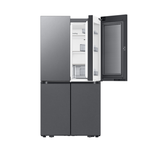 삼성 2025 BESPOKE AI 4도어 냉장고 902L RM70F90M2D 에센셜다크메탈