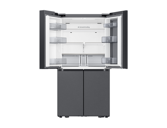 삼성 2025 BESPOKE AI 4도어 냉장고 902L RM70F90M2D 에센셜다크메탈