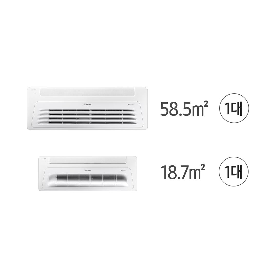 삼성 시스템에어컨 1등급 가정용 단배관 2실 76㎡ 기본설치비 포함 AJ23CSS2P24SSY