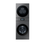 삼성 비스포크 AI 원바디 25/20kg 177.8mm LCD WH90F2520AAHS 다크스틸
