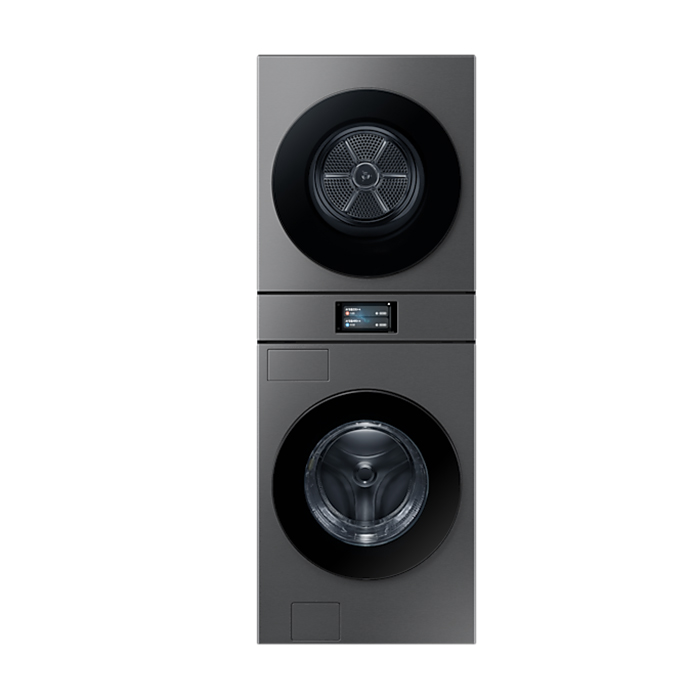 삼성 비스포크 AI 원바디 25/20kg 177.8mm LCD WH90F2520AAHS 다크스틸