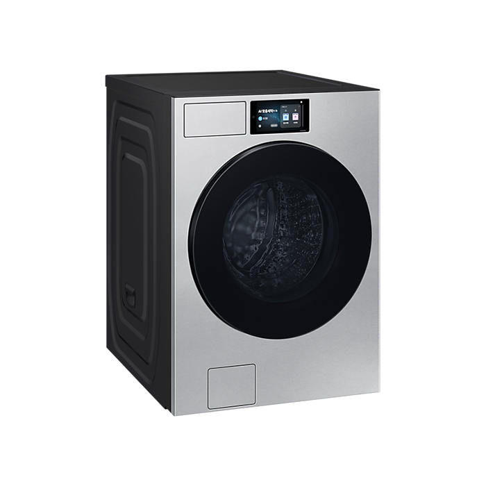 삼성 비스포크 AI 세탁기 25kg 177.8mm LCD WF90F25ADT 실버스틸