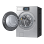 삼성 비스포크 AI 세탁기 25kg 177.8mm LCD WF90F25ADT 실버스틸
