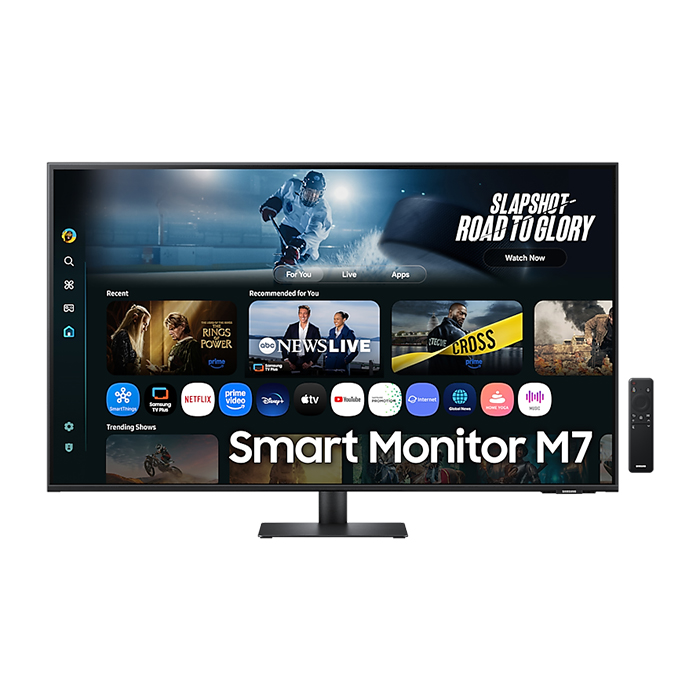 삼성전자 2025 4K 스마트모니터 M7 블랙 LS43FM702UKXKR