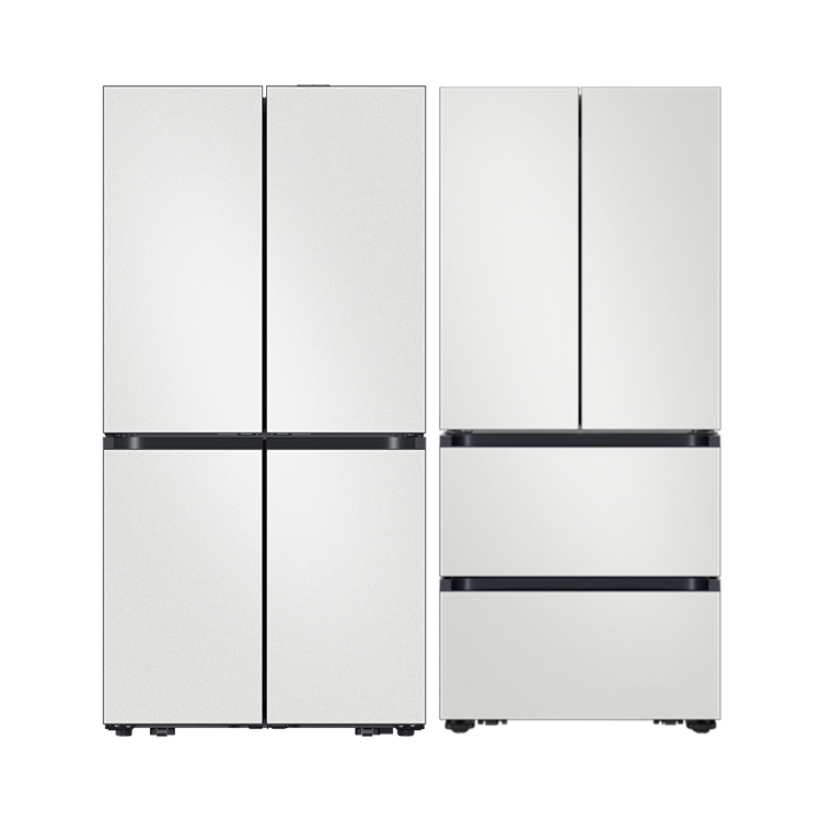 삼성 비스포크 AI 하이브리드 4도어 RM80F91K1A RK80F49E1A 냉장고 김치냉장고 세트