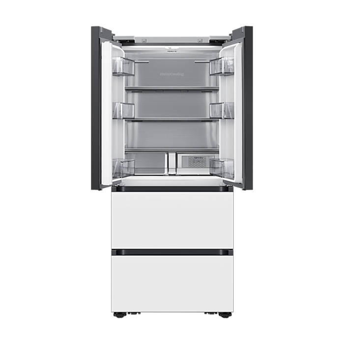 삼성 비스포크 AI 김치플러스 4도어 키친핏 Max 418L 클린화이트 RK80F42C2W