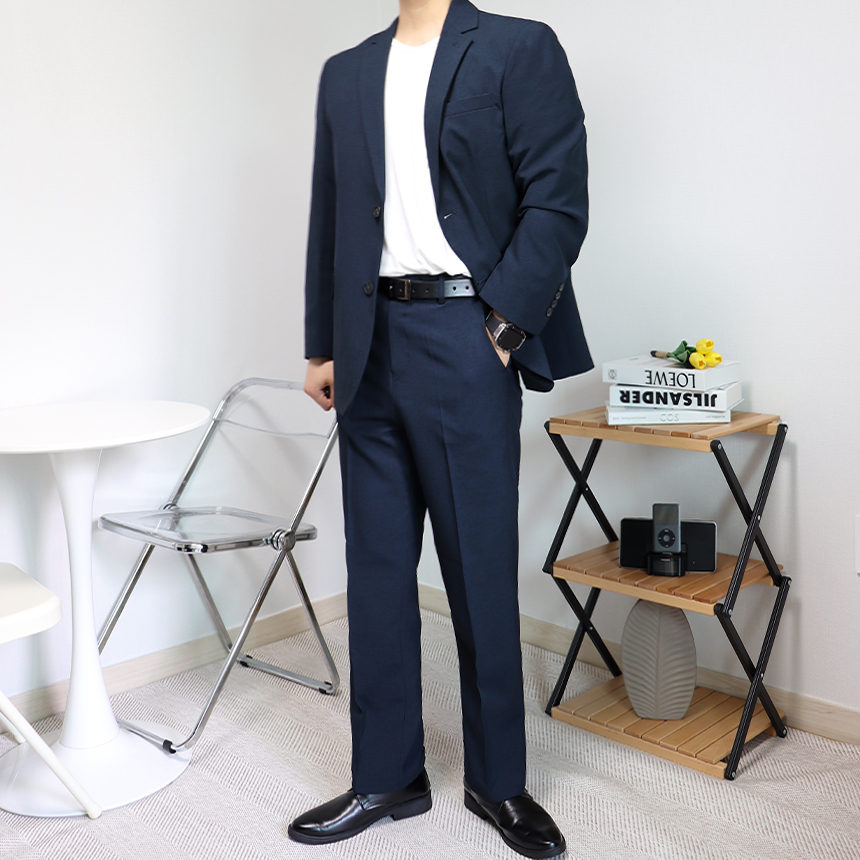 다크네이비정장 새미수트 예복정장 빅사이즈수트