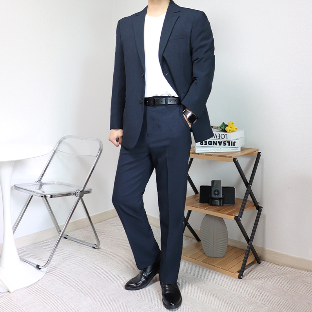 다크네이비정장 새미수트 예복정장 빅사이즈수트