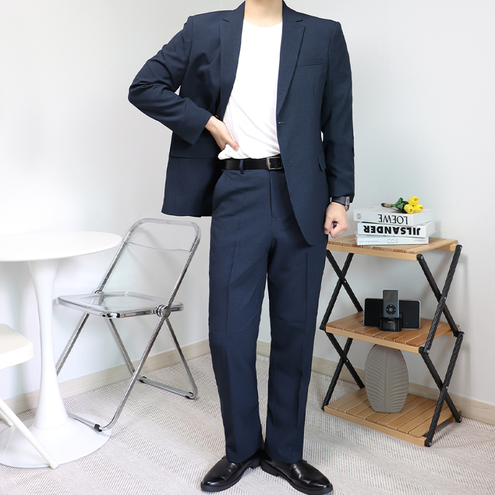 다크네이비정장 새미수트 예복정장 빅사이즈수트