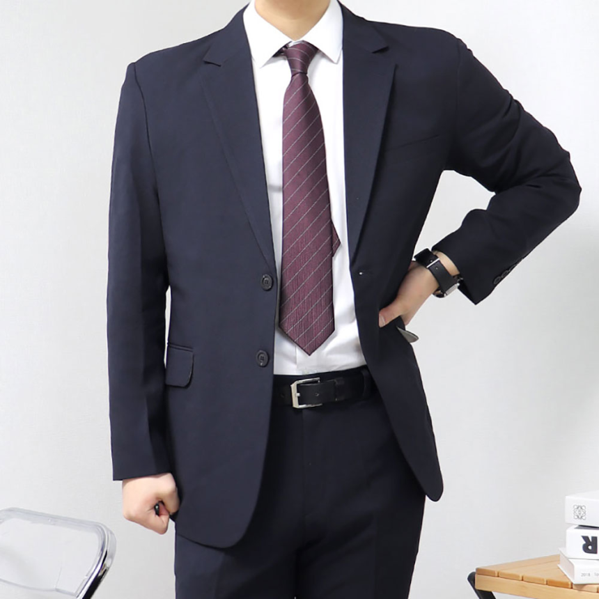 예복정장 네이비셋업 다크네이비정장