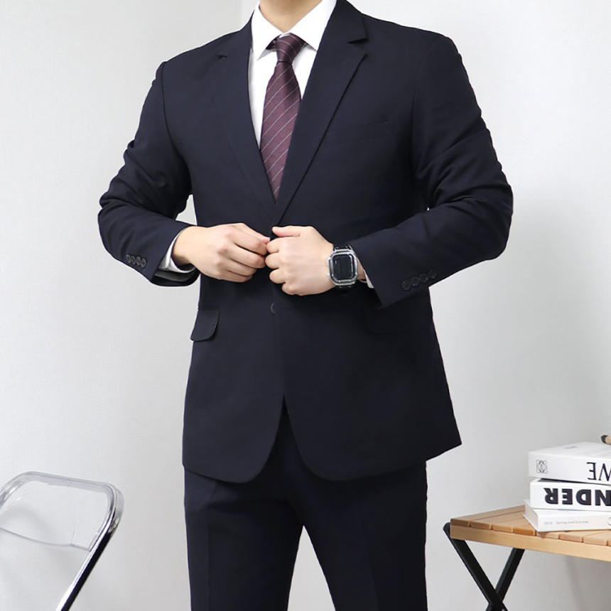 예복정장 네이비셋업 다크네이비정장