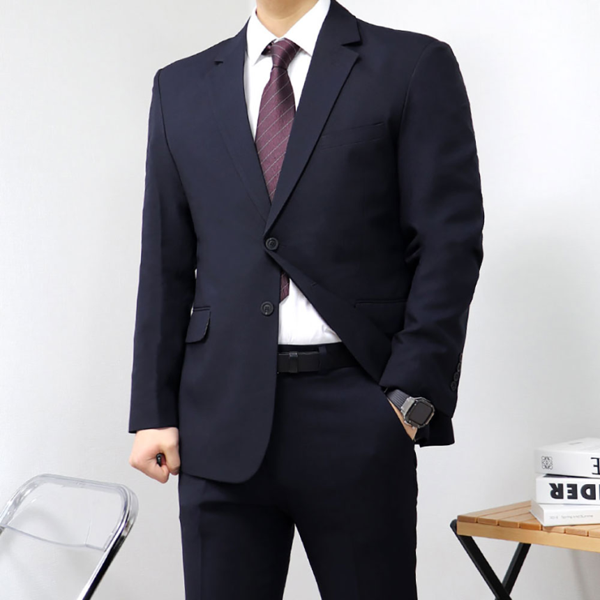 예복정장 네이비셋업 다크네이비정장