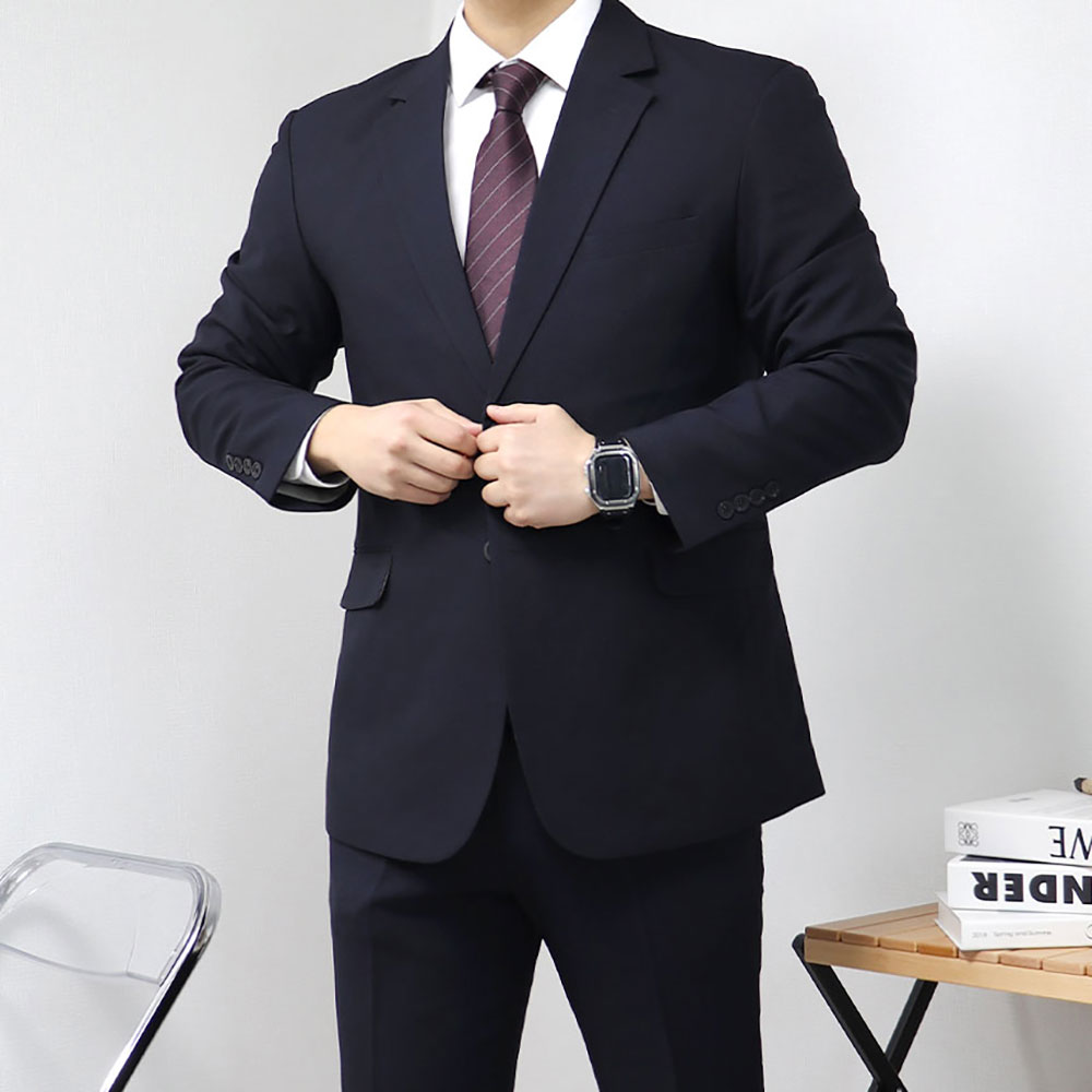 예복정장 네이비셋업 다크네이비정장