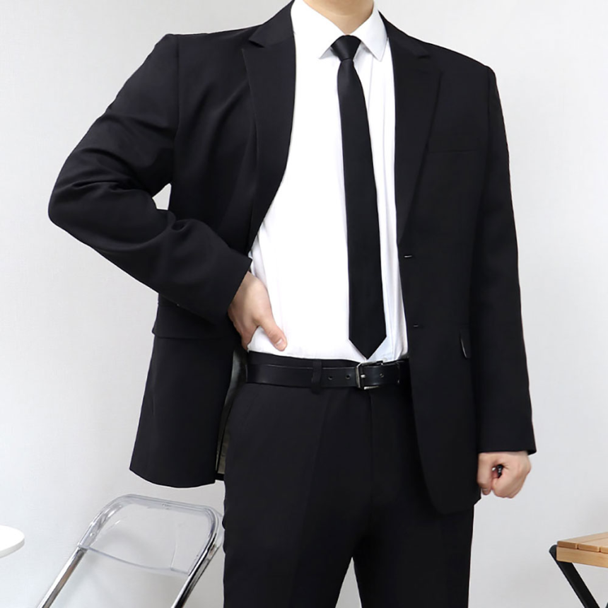 남자상복 장례식정장 남자오버핏수트 예복정장