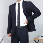 남자겨울셋업 겨울양복 다크네이비정장
