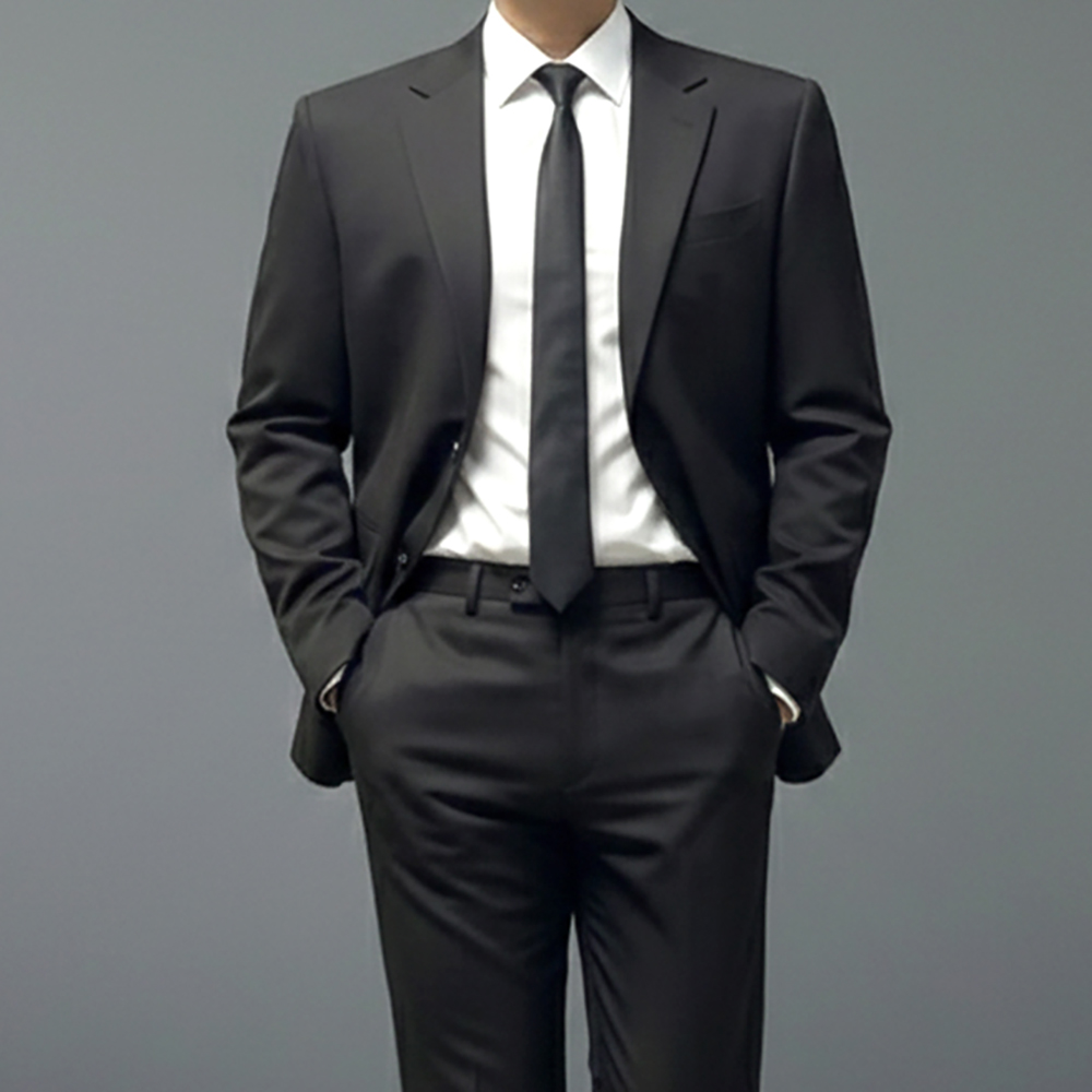 다크 브라운 정장 남자 예복 신랑 예복
