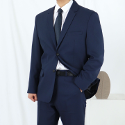 남자 다크네이비 정장 결혼식 하객룩