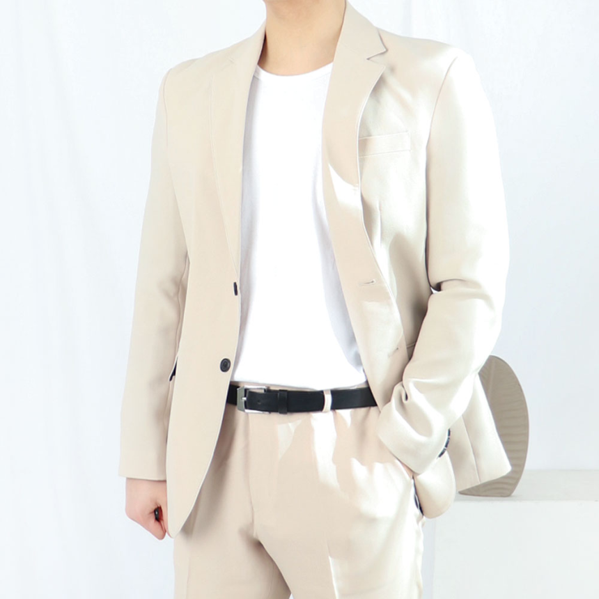 베이지셋업 신사복 베이지수트 경성의복 개화기정장