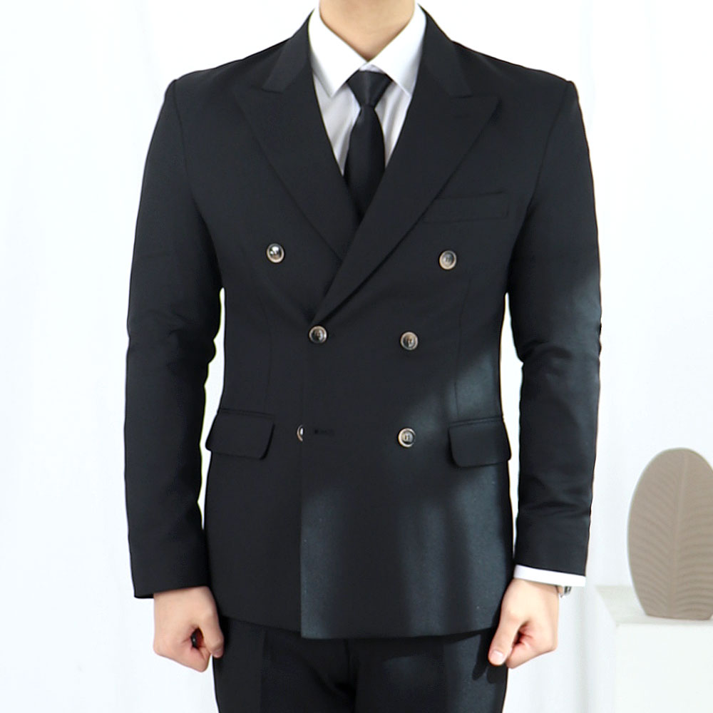 결혼식 하객룩 남자 장례식 정장 블랙 수트