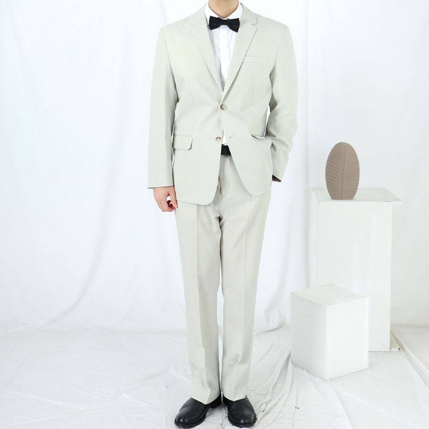 예복정장 베이지셋업 결혼식하객룩남자 남자예복