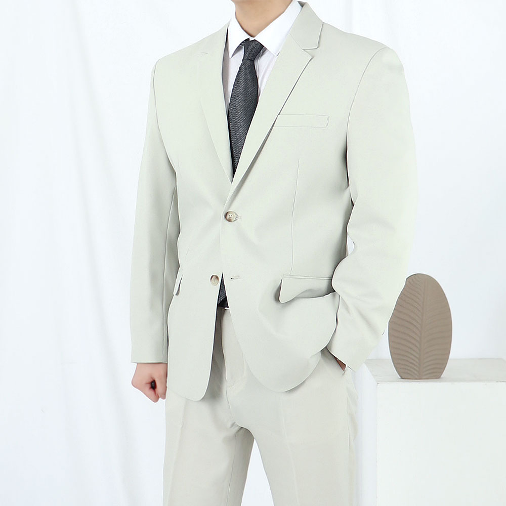 예복정장 베이지셋업 결혼식하객룩남자 남자예복