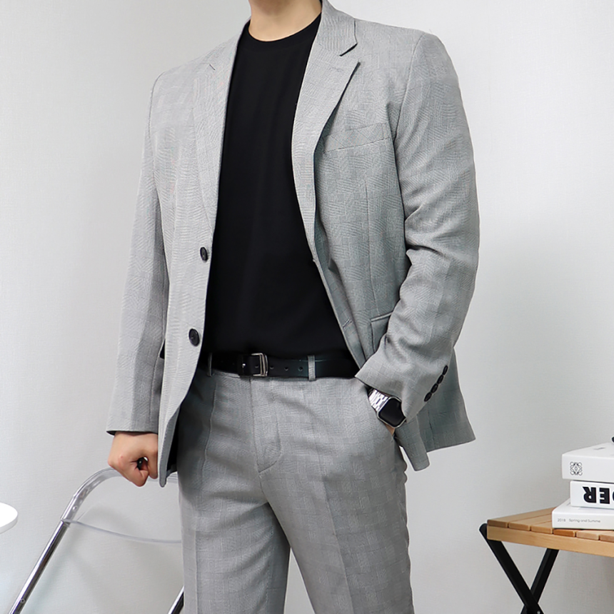 남자 시어서커 린넨 여름 결혼식 하객룩 복장