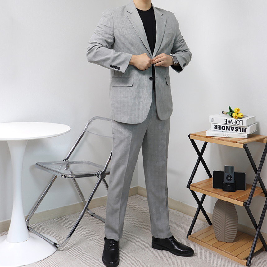 남자 시어서커 린넨 여름 결혼식 하객룩 복장
