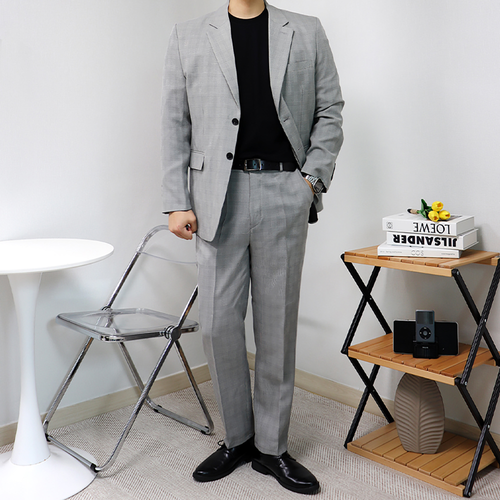 남자 시어서커 린넨 여름 결혼식 하객룩 복장