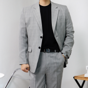 남자 시어서커 린넨 여름 결혼식 하객룩 복장