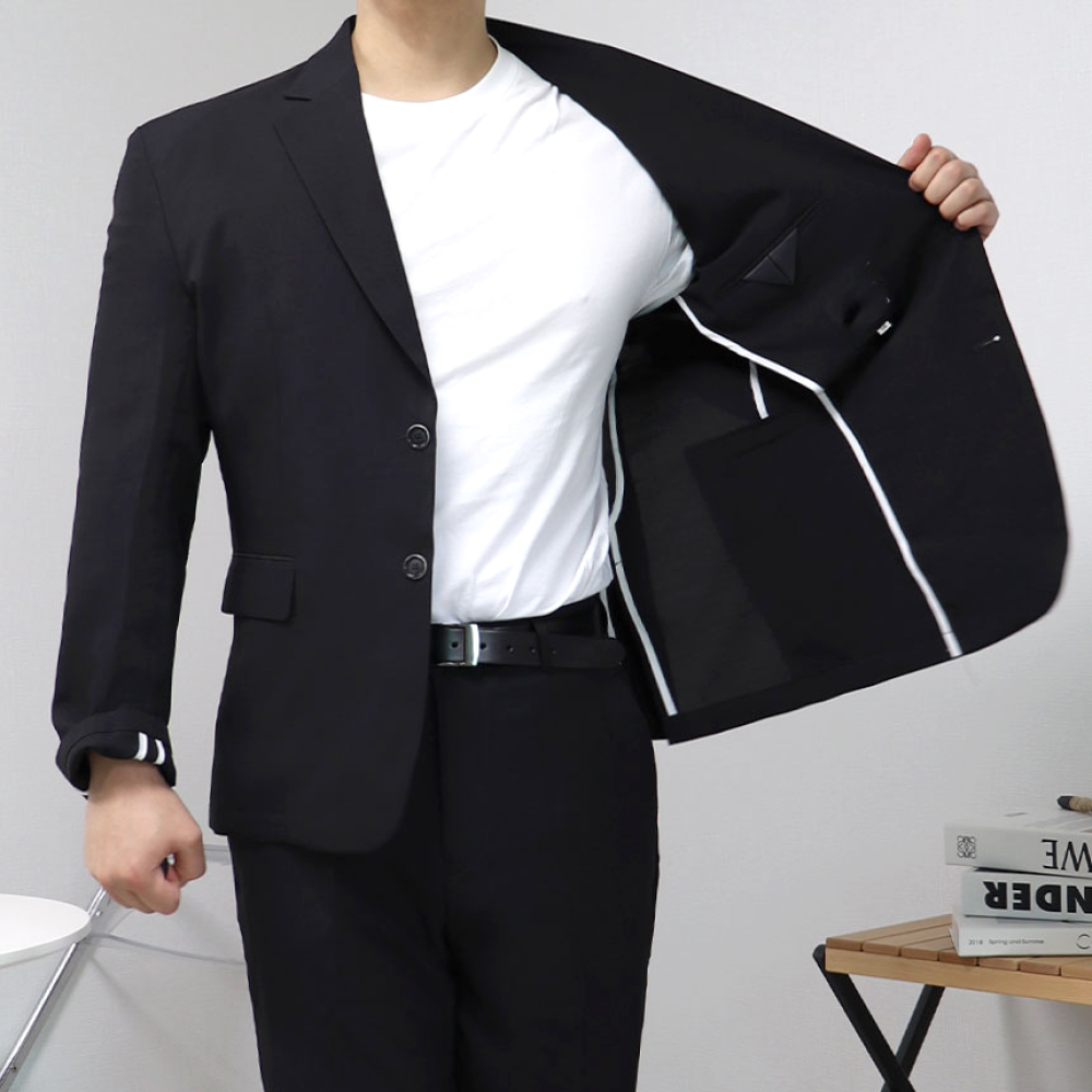 시어서커 쿨맥스 린넨 수트 여름 양복 정장