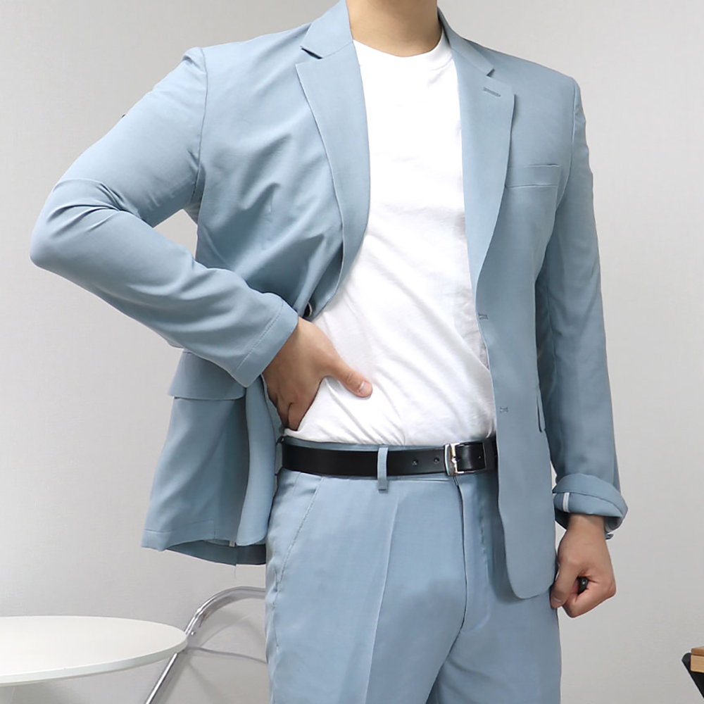시어서커 쿨맥스 린넨 수트 여름 양복 정장