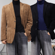 코듀로이셋업 겨울블레이저 남성겨울콤비 골덴자켓
