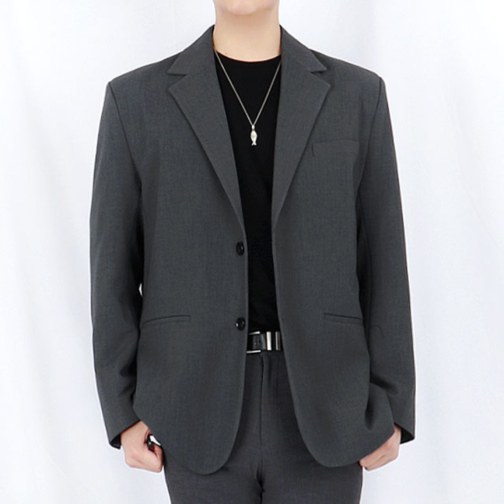 남자오버핏블레이저 남자 블레이저 콤비자켓
